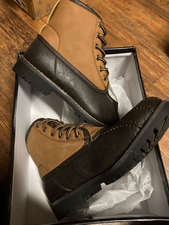 Steve Madden Boots Cornel Duck Brown Men\'s Size 7 US New In Box main image 4